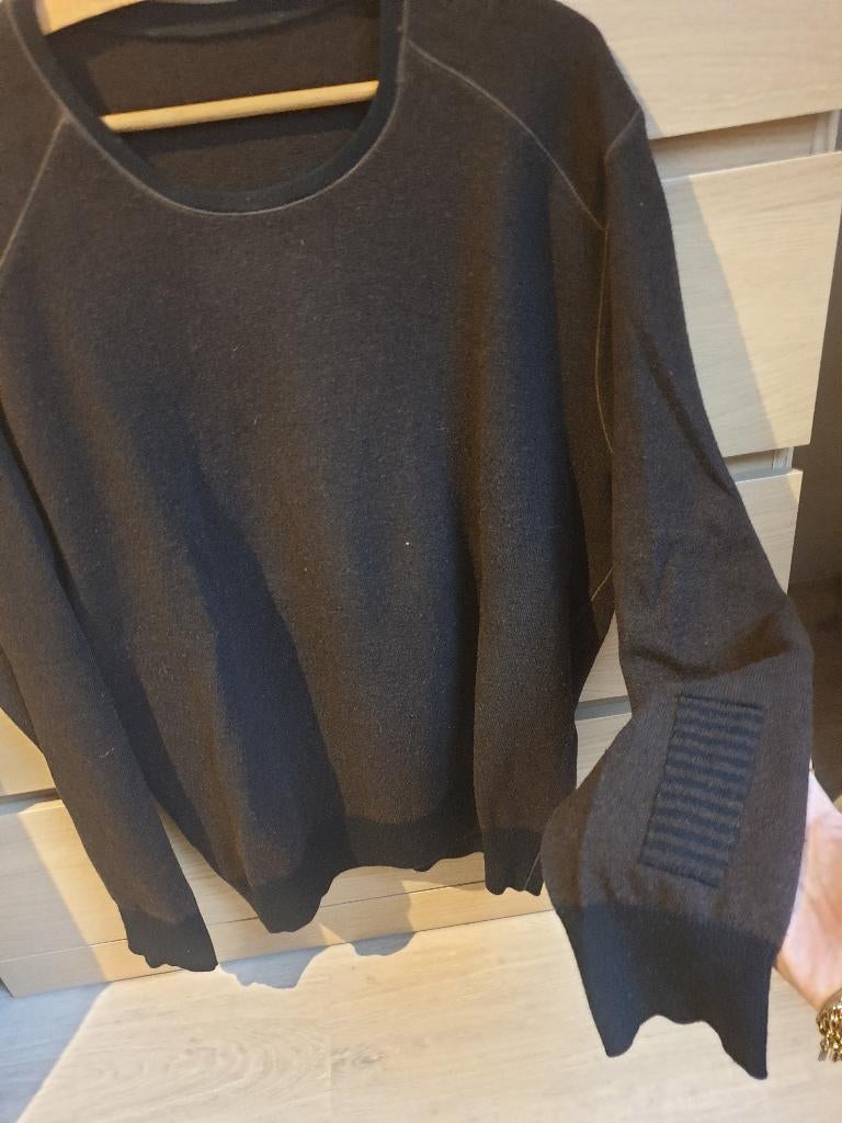 pull mérinos brun XL, Vêtements | Hommes, Enlèvement ou Envoi, Comme neuf, Taille 48/50 (M), Brun