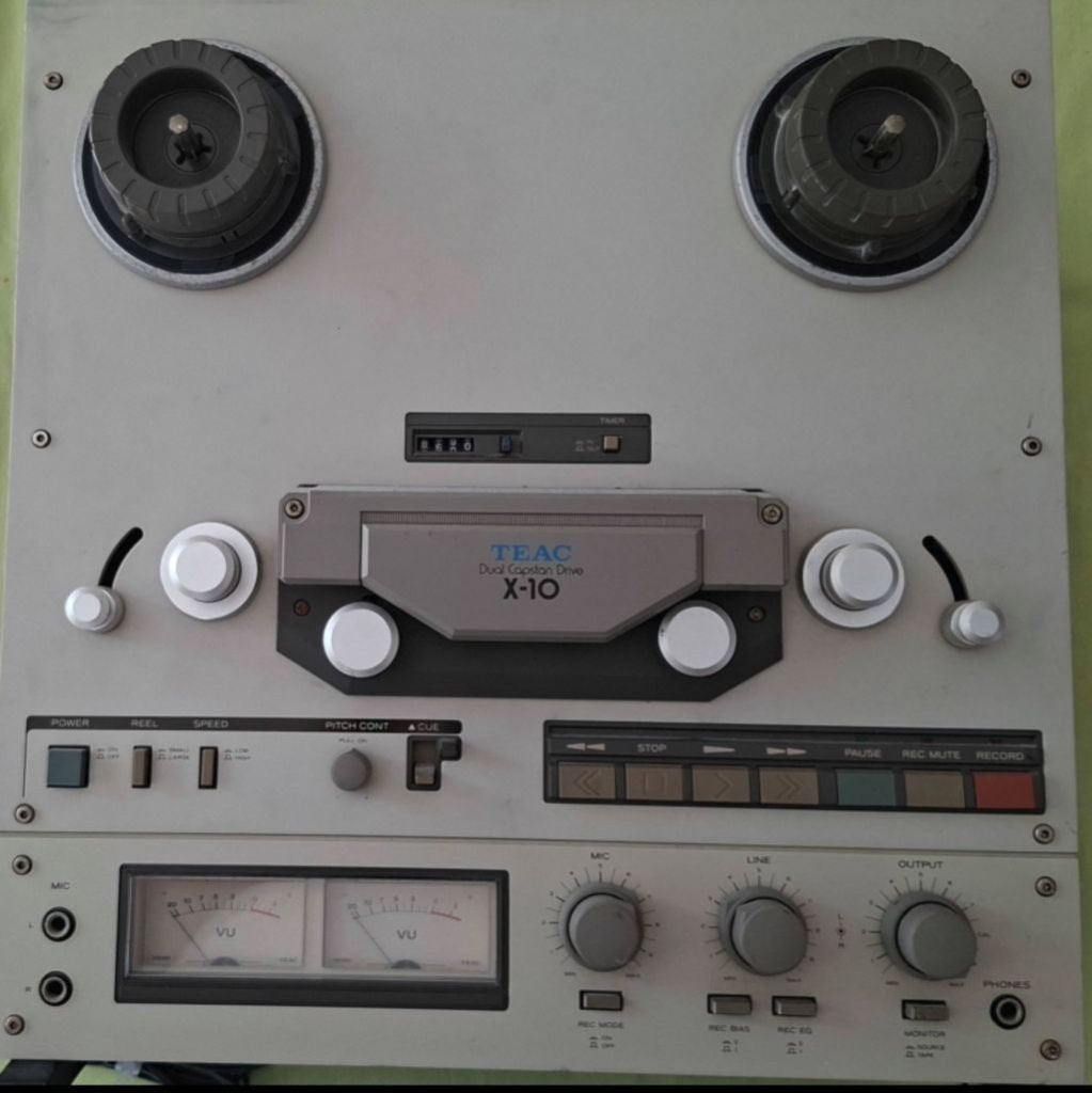 Enregistreur à bobines TEAC (198x), Enlèvement, Magnétophone, Avec bandes