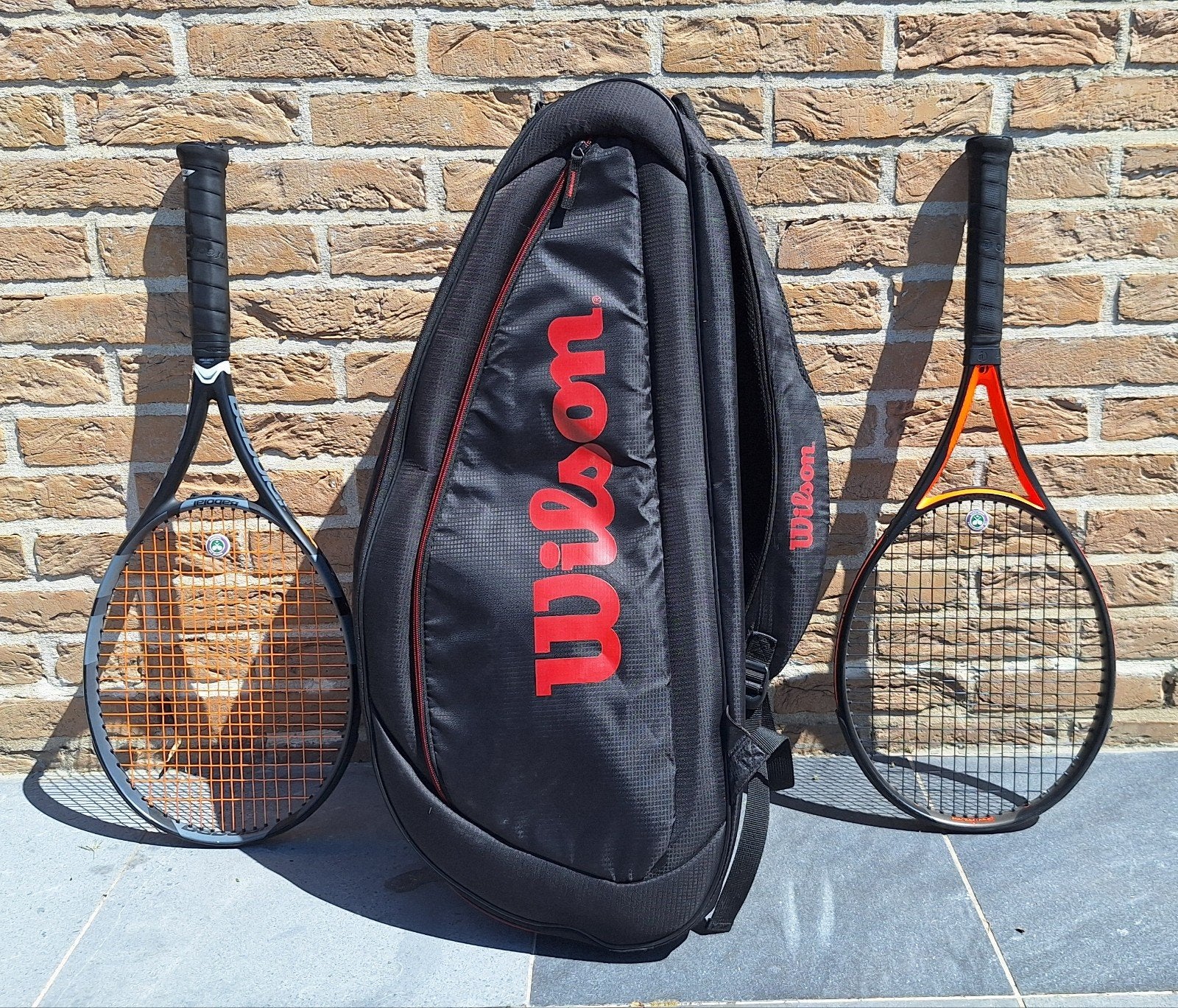 Tennisset - tas + 2 rackets, Ophalen of Verzenden, Zo goed als nieuw, Tas, Babolat