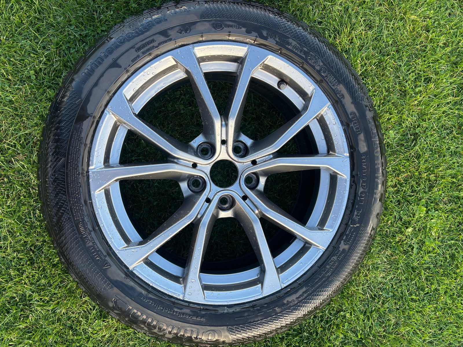 4 jantes alu d'origine BMW 17" 776 + Pneus hiver Continental, Autos : Pièces & Accessoires, Pneus et Jantes, Pneus hiver, Véhicule de tourisme