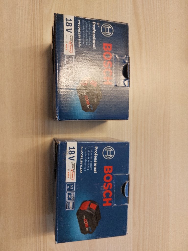 Accu BOSCH, Doe-het-zelf en Bouw, Ophalen, Nieuw