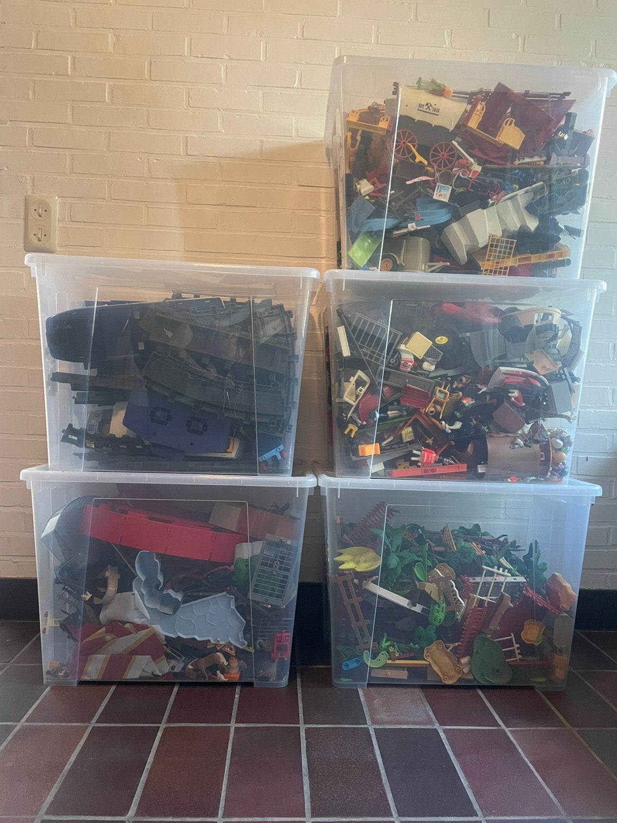 PLAYMOBIL groot divers lot, Hobby en Vrije tijd, Verzamelkaartspellen | Yu-gi-Oh!, Ophalen, Zo goed als nieuw