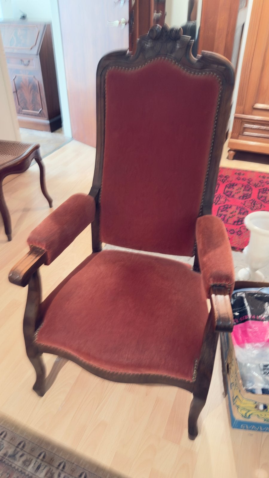 Fauteuil, Enlèvement