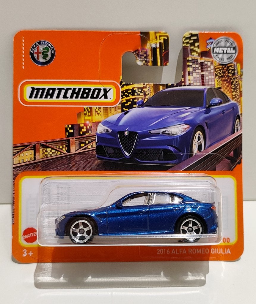 Matchbox 2016 Alfa Romeo Giulia Blauw (2021), Enlèvement ou Envoi