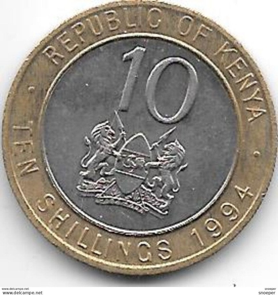 *kenya 10 shilling 1994 km 27 unc, Timbres & Monnaies, Monnaies | Afrique, Envoi, Autres pays, Monnaie en vrac