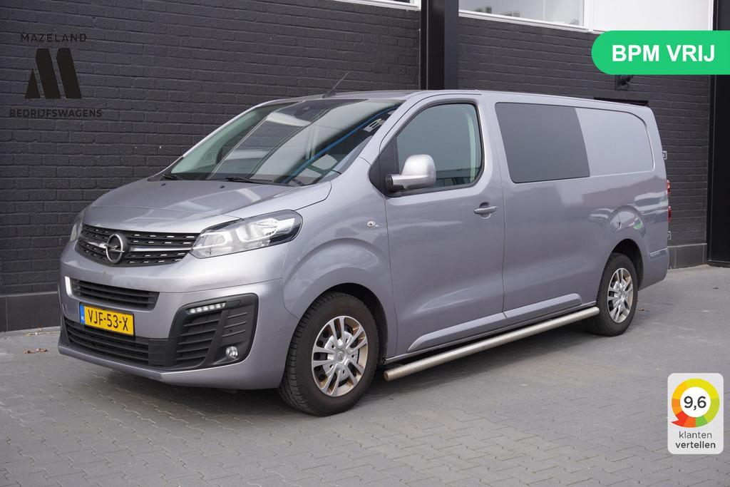 Opel Vivaro 2.0 CDTI 122PK L3 Dubbele Cabine EURO 6 - Airco, Parkeersensor, Bedrijf, Zilver of Grijs, Te koop