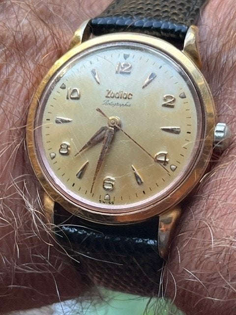 Zodiac automatique, Bijoux, Sacs & Beauté, Montre-bracelet, Autres marques, 1930 à 1960, Enlèvement