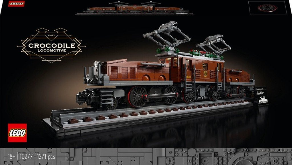 Lego Train 10277 Crocodile Locomotive, Neuf, Enlèvement ou Envoi, Lego, Ensemble complet