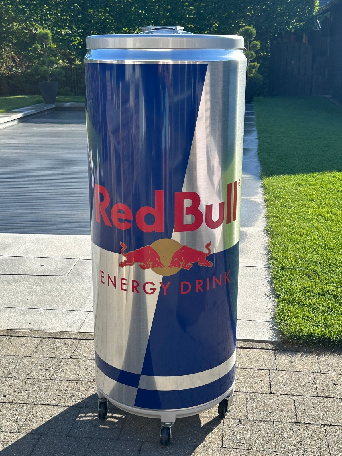 Red bull frigo, Ophalen, Zo goed als nieuw