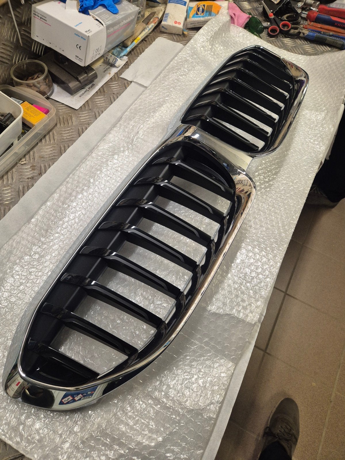 Nieuw BMW 3-Serie G20/G21 Grill Rooster Chrome 5113192976-10, Ophalen, BMW