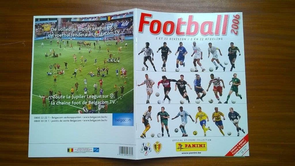Album vide de PANINI FOOTBALL BELGIUM 2006, Enlèvement ou Envoi, Neuf