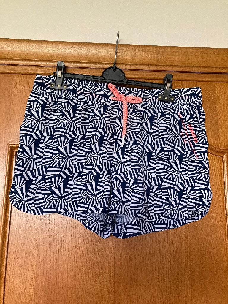 Blauw-wit short, Gaastra, Medium, Maat 38/40 (M), Gaastra, Kort, Blauw