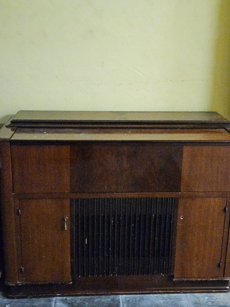 Radio pick up kast, Audio, Tv en Foto, Platenspelers, Ophalen, Niet werkend, Platenspeler
