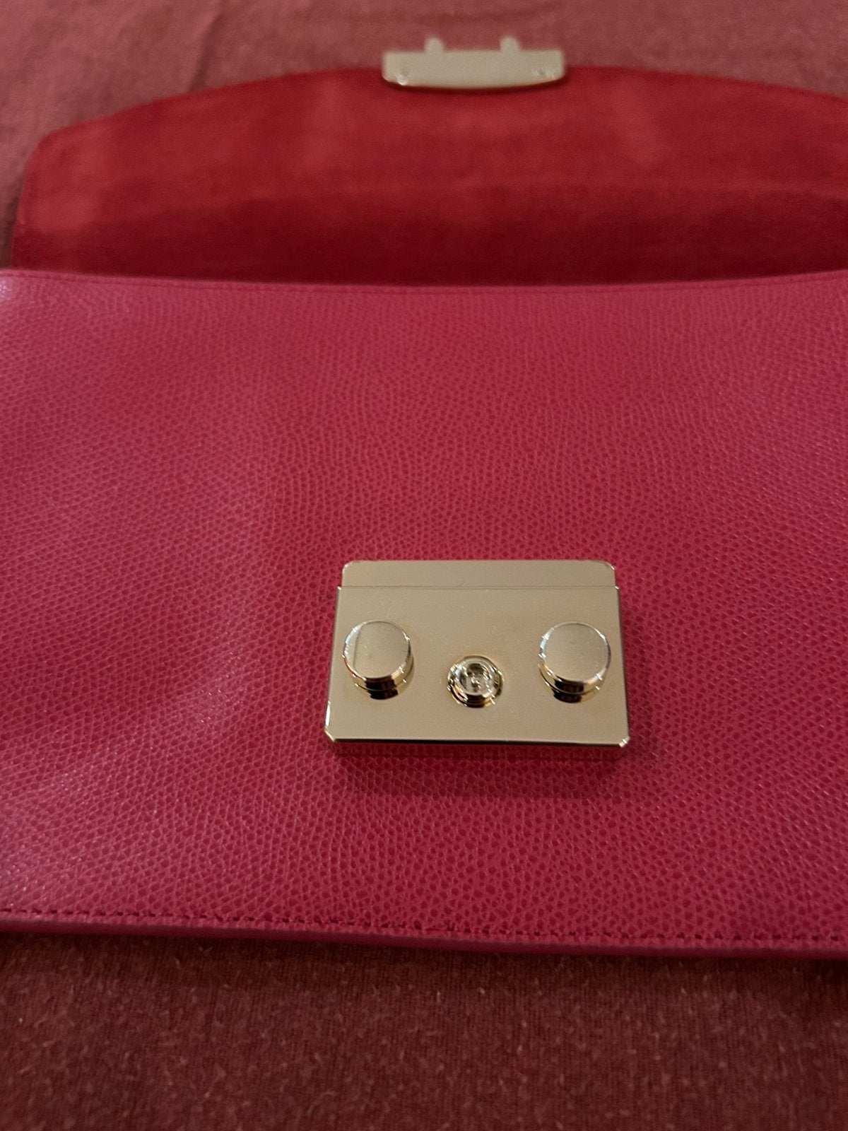 Pochette Furla Metropolis rouge, Enlèvement ou Envoi, Comme neuf, Rouge