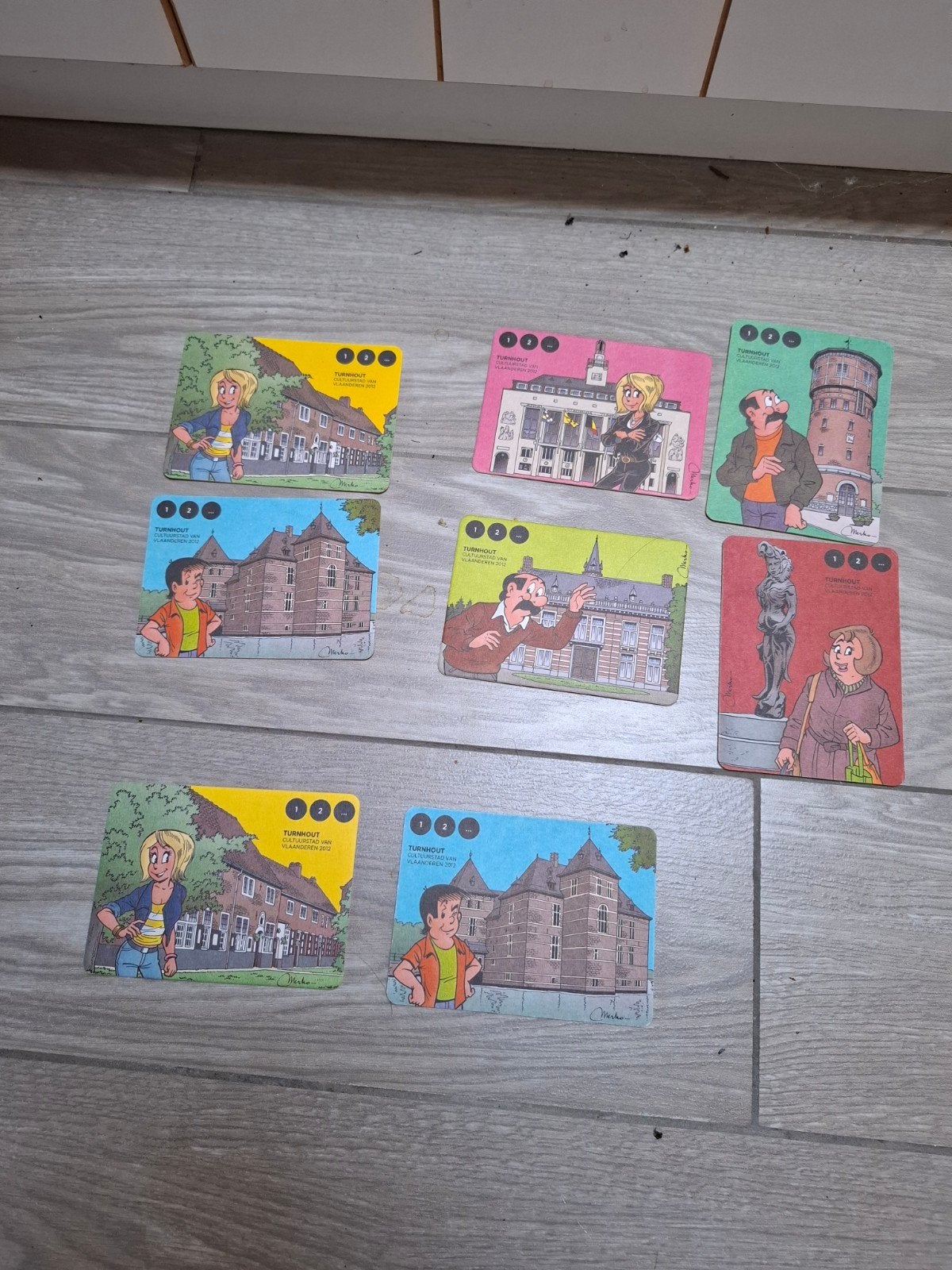 set Bierviltjes Kiekeboe Turnhout 2012, Verzamelen, Ophalen of Verzenden