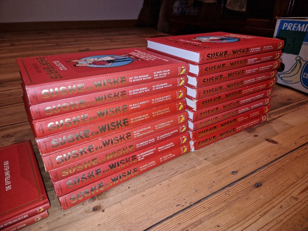 suske en wiske collectie, Meerdere stripboeken, Ophalen of Verzenden, Gelezen, Willy Vandersteen
