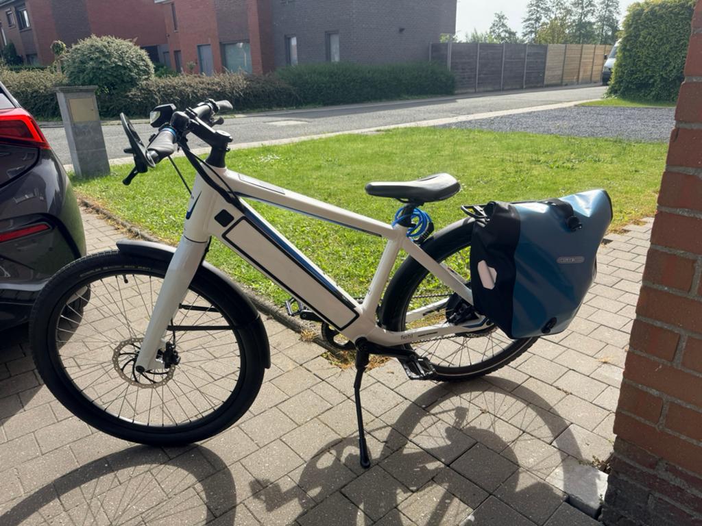 Stromer ST1 x sport 17 white, Fietsen en Brommers, Ophalen, Zo goed als nieuw, Stromer
