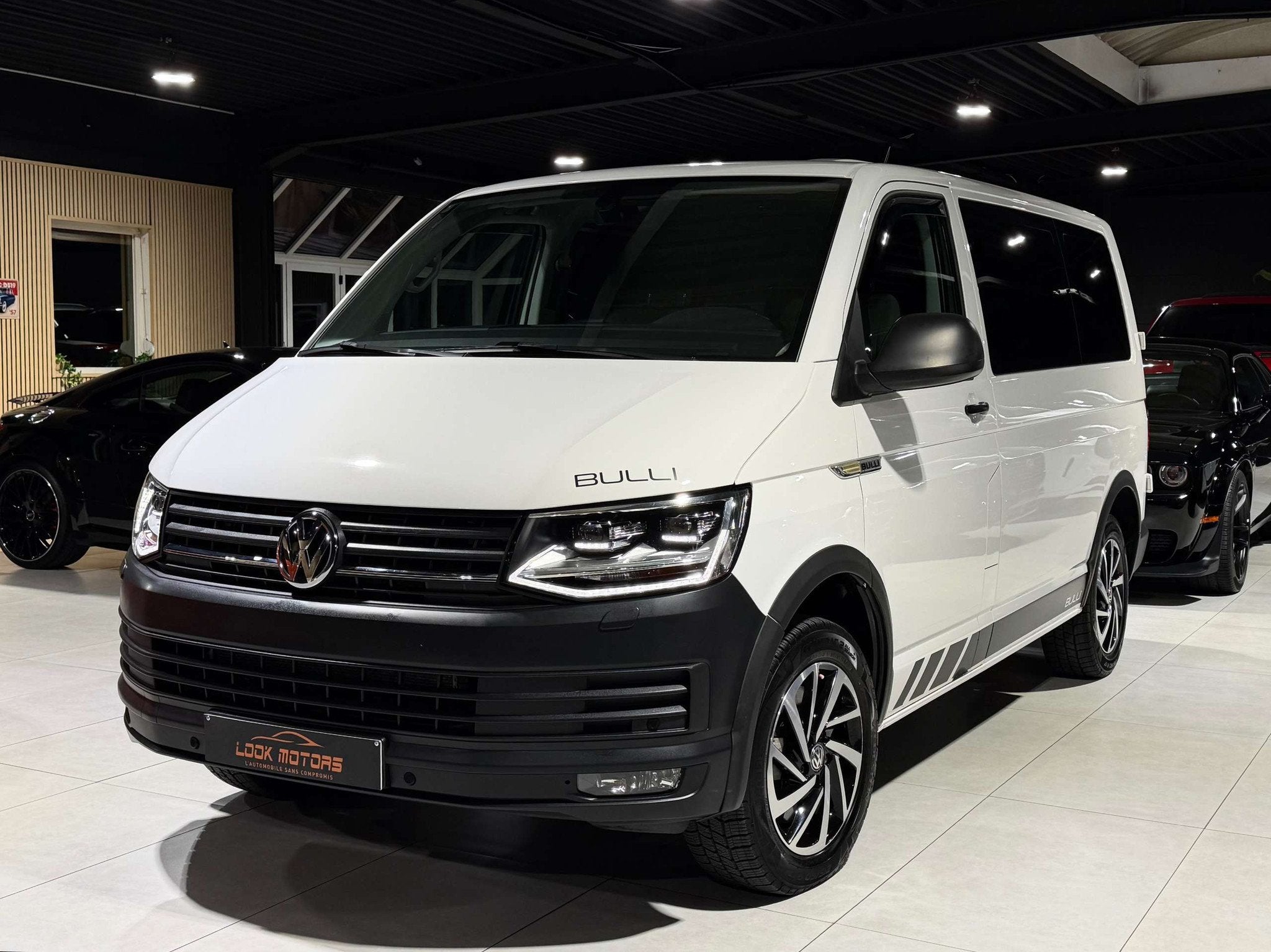 Volkswagen T6 TRANSPORTER KOMB 2.0 TDi BULLI 204CV 7 PLACES, Auto's, Gebruikt, Euro 6, 4 cilinders, Wit