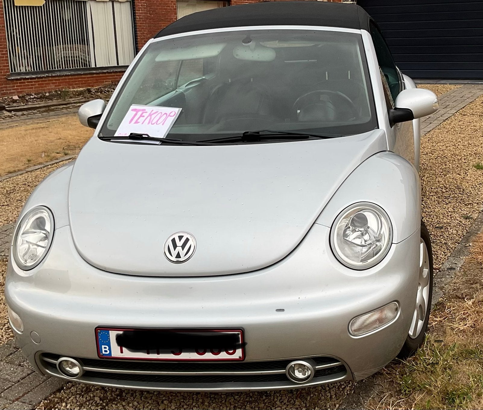 Volkswagen Newbeetle, Autos, Cuir, Argent ou Gris, Achat, Boîte manuelle