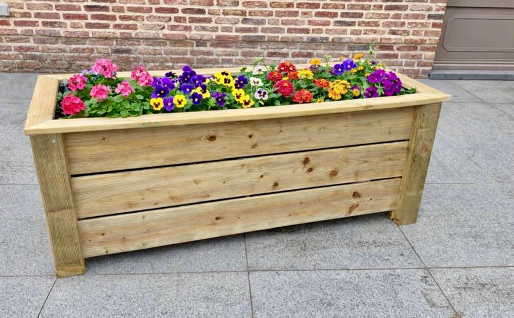 Bloemen/planten/kruidenbakken, Ophalen, 100 cm of meer, Nieuw, Rechthoekig