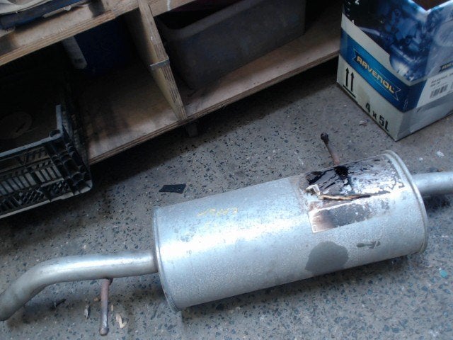 Silencieux arrière Citroen C 3 1.4i 2002-2005 LP/15667, Ophalen, Gebruikt