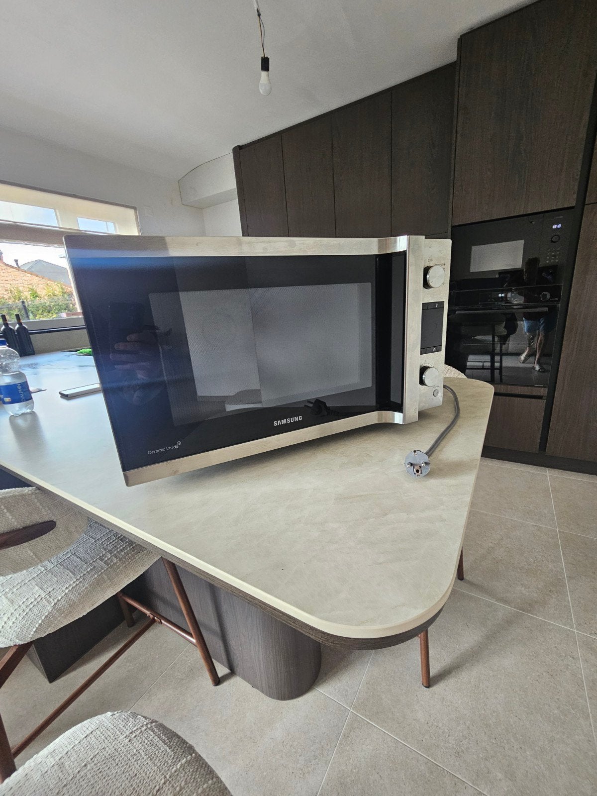 combi oven-microgolf samsung, Utilisé, 45 à 60 cm, Four à micro-ondes combiné, Gril