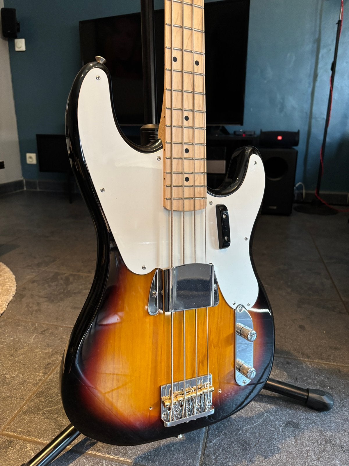 Harley Benton PB - 50 upgrades, Muziek en Instrumenten, Snaarinstrumenten | Gitaren | Bas, Zo goed als nieuw, Ophalen