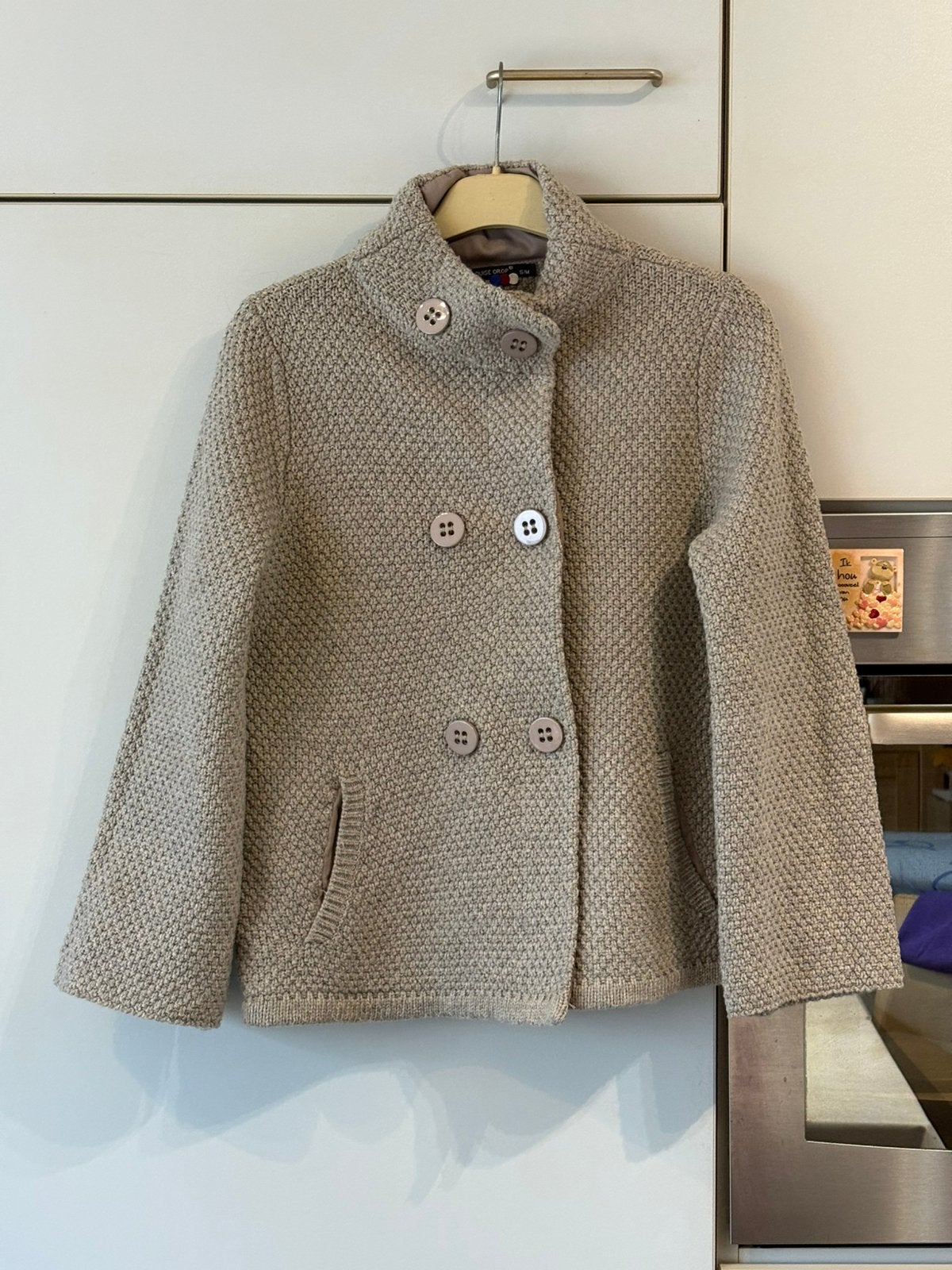 Beige vestje van Louise Orop (S/M)., Ophalen of Verzenden, Zo goed als nieuw, Maat 38/40 (M), Beige