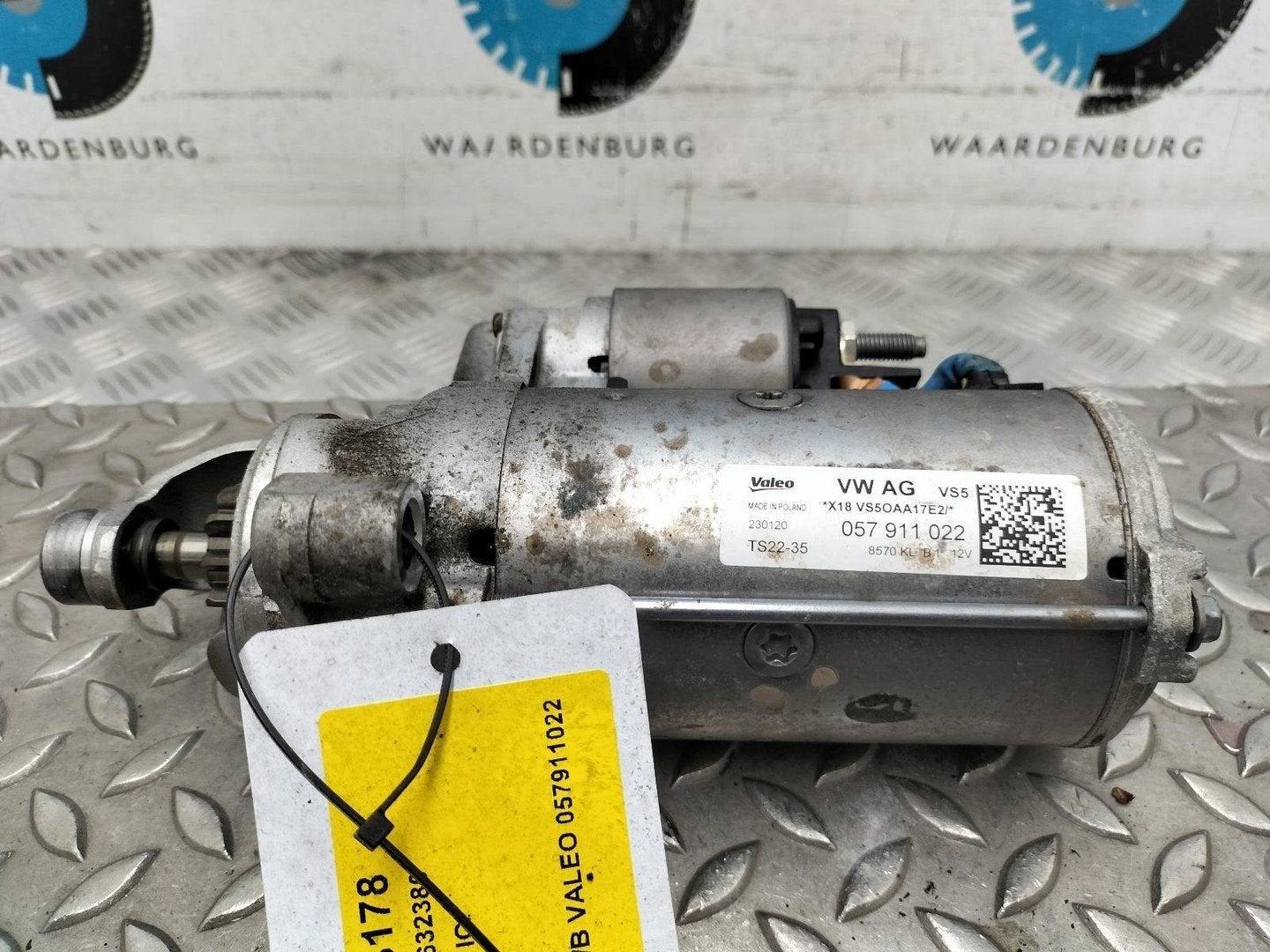AUDI A4 STARTMOTOR 057911022 2021, Ophalen of Verzenden, Gebruikt, ARN erkend