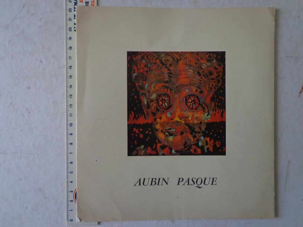Catalogus Aubin Pasque uit 1970, Peinture et dessin, Enlèvement ou Envoi, Utilisé, Aubin Pasque