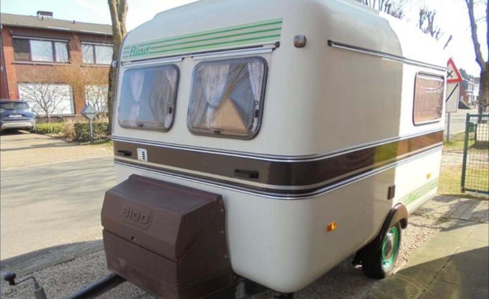 Caravan Biod 300T Luxe 1984, Treinzit, Particulier, Fietsenrek, 500 - 750 kg