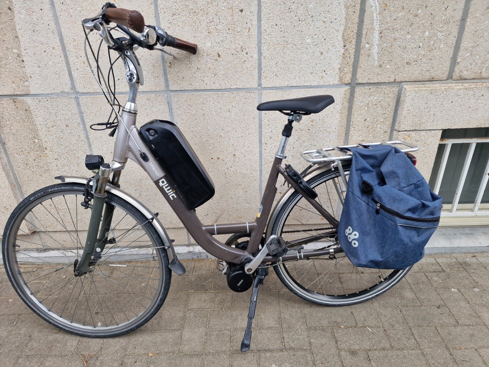 elektrische fiets qwic midden motor, Ophalen, Qwic