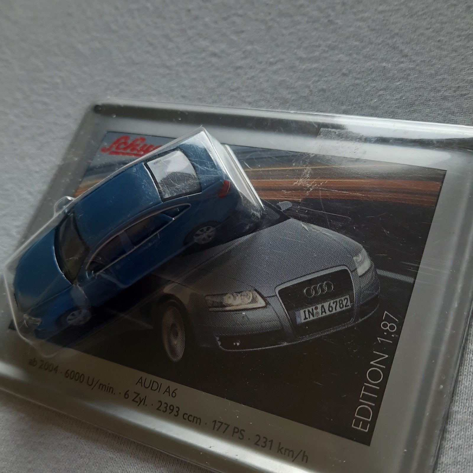 SCHUCO EDITION 1:87* AUDI A6 vanaf 2004 *NIEUW*MINT ON PLAQU, Ophalen, Nieuw, Auto, Schuco