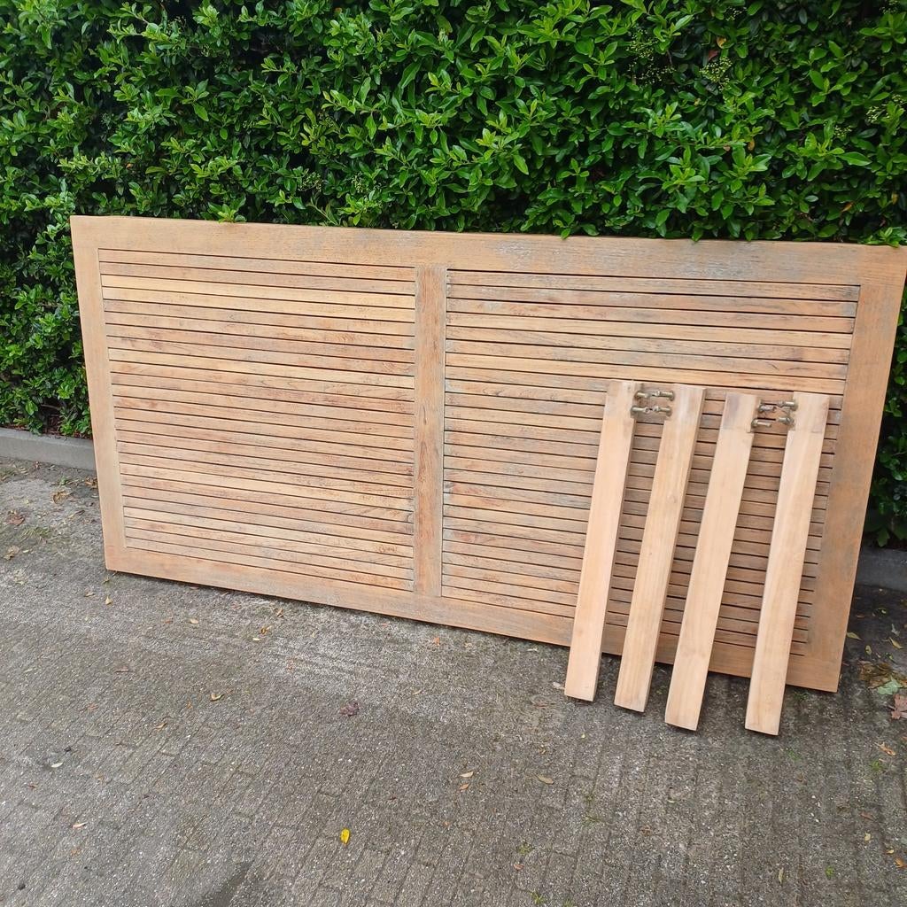 Teak Tafel, Tuin en Terras, Ophalen
