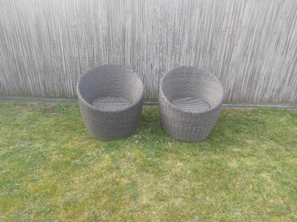 Rotan zeteltjes tuin., Tuin en Terras, Ophalen, Gebruikt, Kunststof