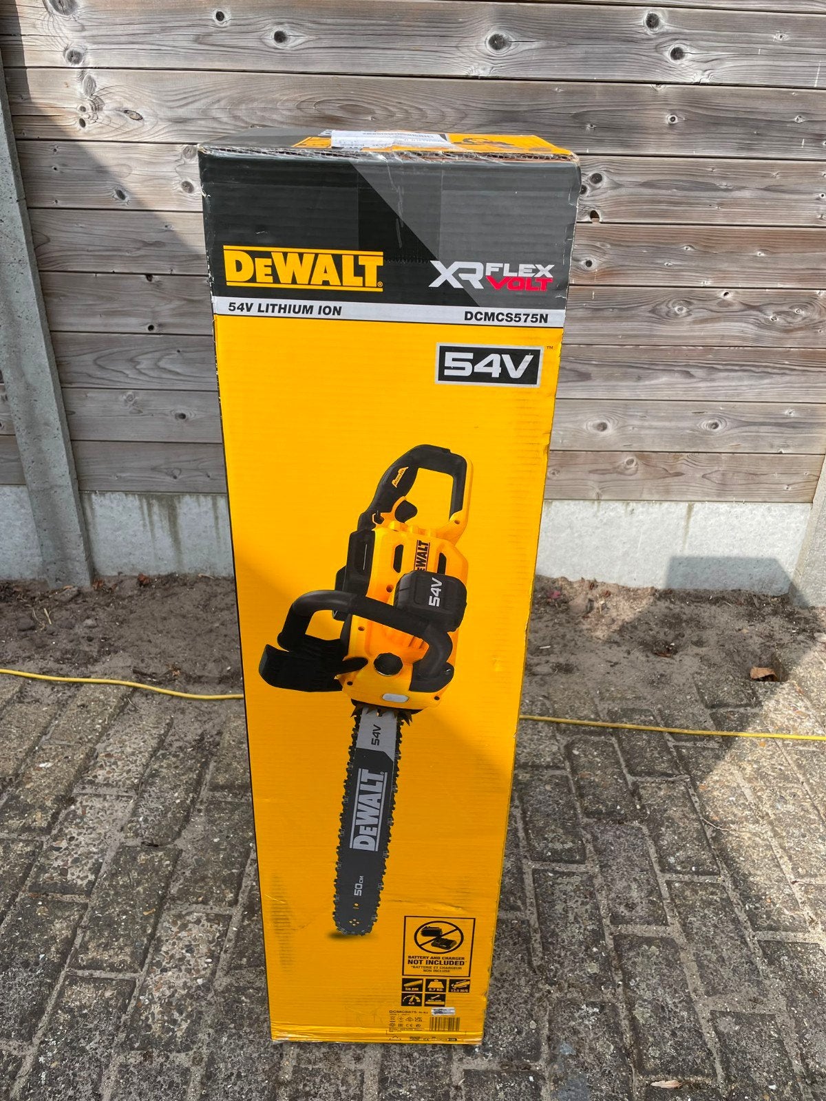 Nieuwe kettingzaag DeWalt incl. koffer en reserveketting, Ophalen, Nieuw, Accu, Dewalt
