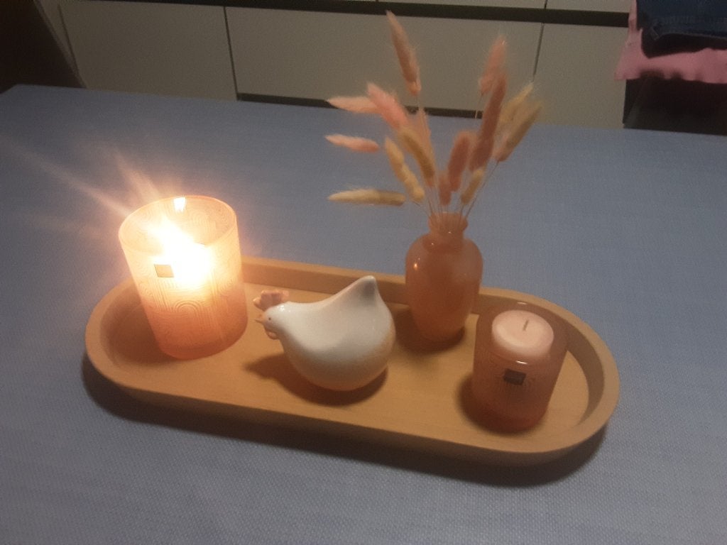 Decoratiestuk., Ophalen, Gebruikt, Schaal, Handgemaakt