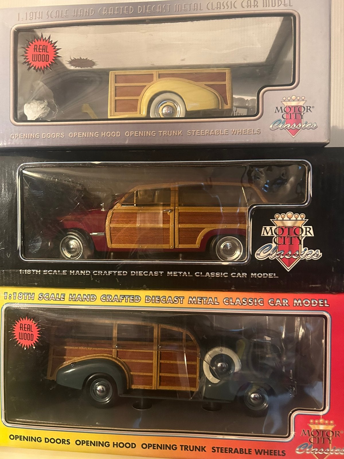 Ford Woody Wagon 1949 50 ème pièce, Hobby & Loisirs créatifs, Enlèvement ou Envoi, Comme neuf