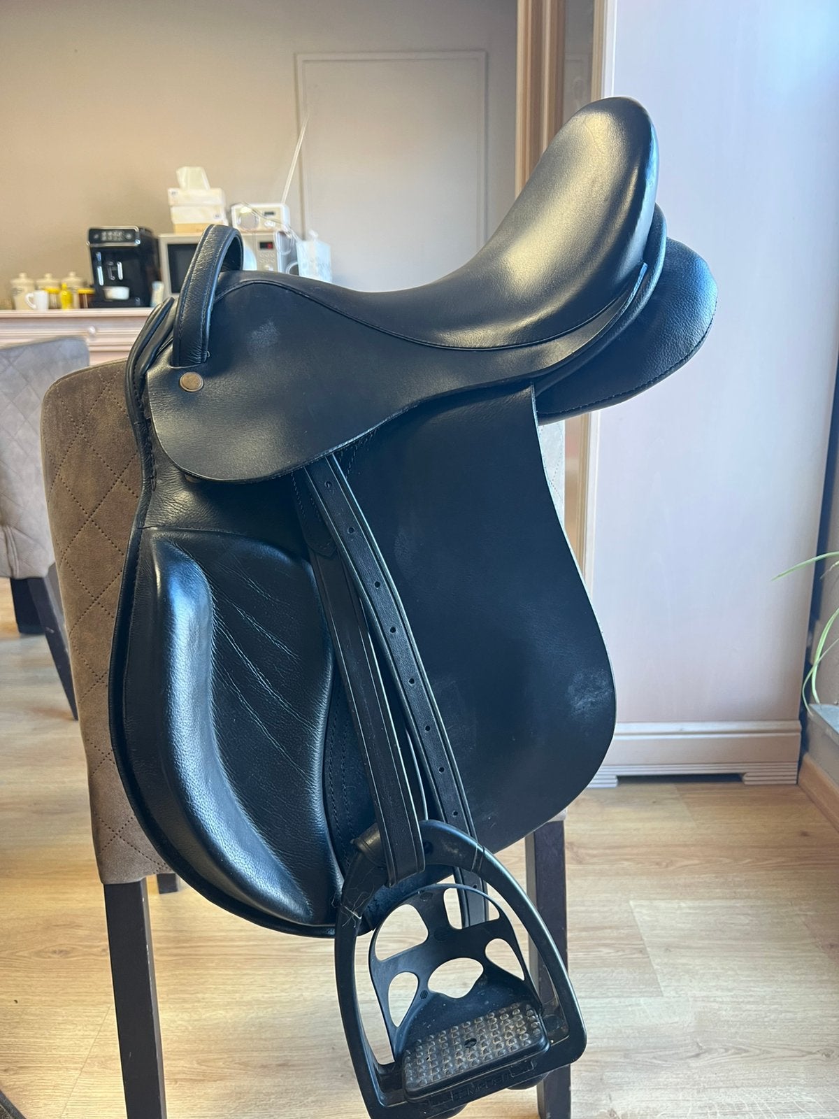 15 inch ponyzadel, Dieren en Toebehoren, Ophalen of Verzenden, Zo goed als nieuw