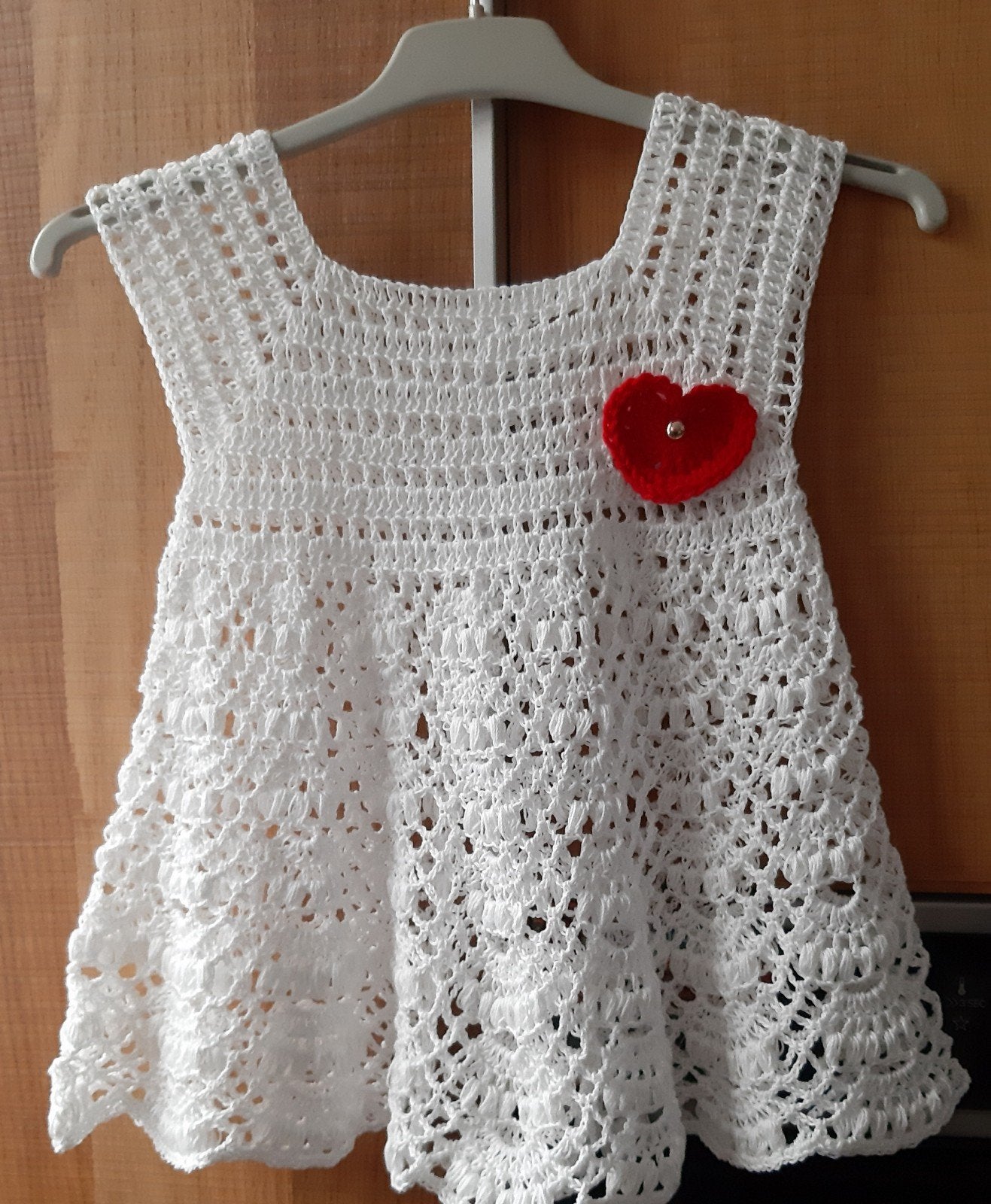 Robe fait main au crochet taille 1/2 ans, Enfants & Bébés, Vêtements enfant | Autre, Envoi