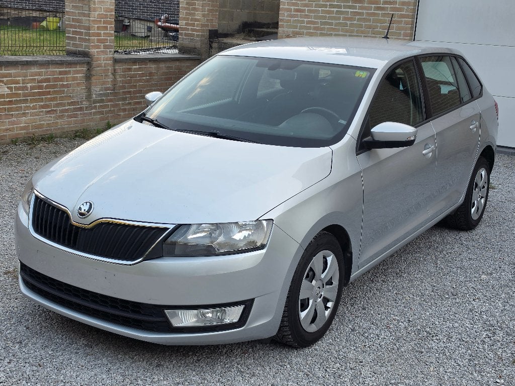 SKODA RAPID 1.4 TDI 2017 AIRCO / GPS / 129000KM / EURO 6b, Autos, Achat, Euro 6, Entreprise, Boîte manuelle