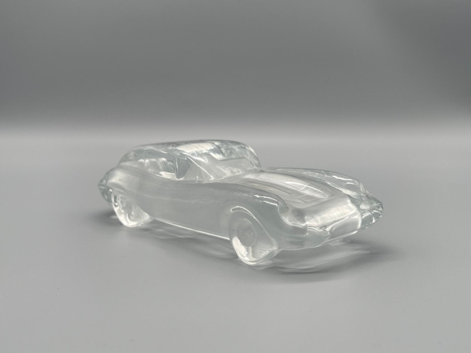 ️ Prachtig glazen Jaguar E-Type beeldje, Ophalen, Zo goed als nieuw