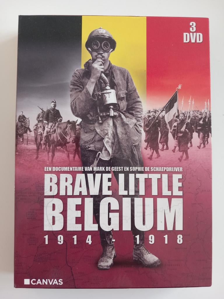 Dvdbox Brave Little Belgium (Oorlogsdocumentaire), Ophalen of Verzenden, Oorlog of Misdaad, Boxset