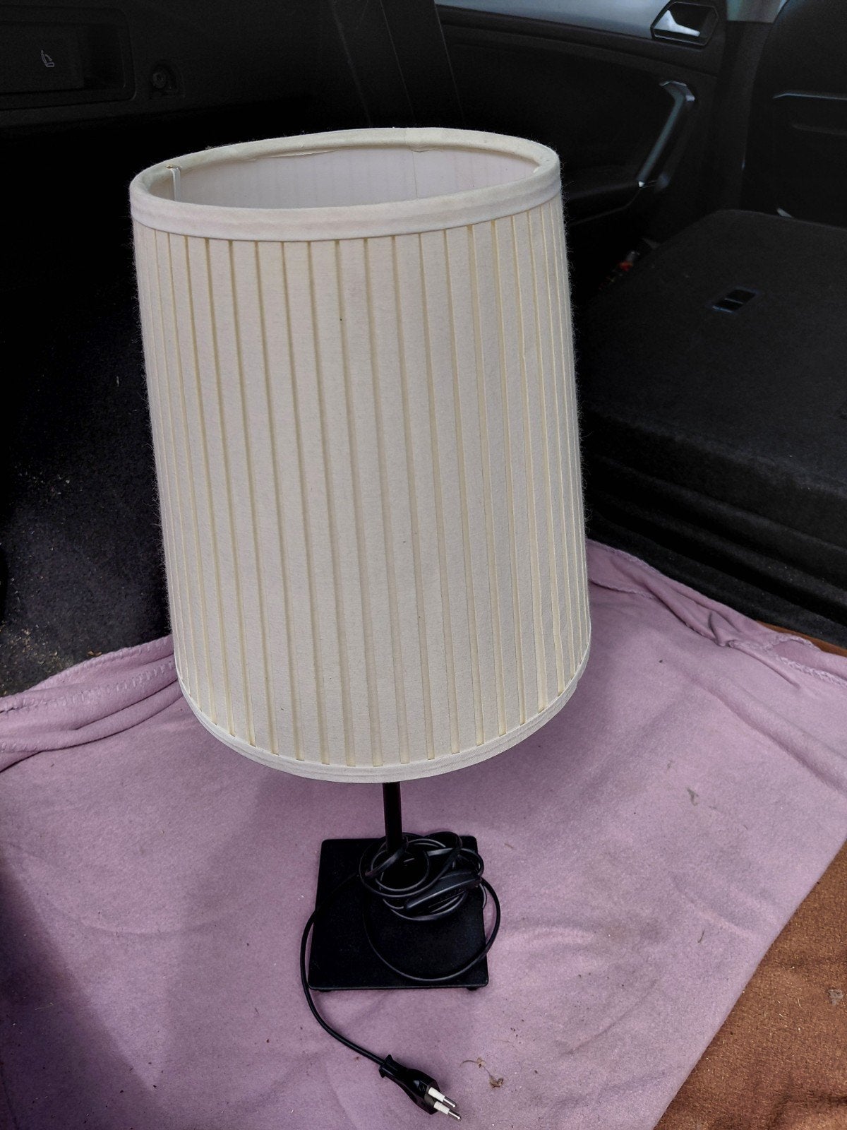 Staanlamp, Enlèvement