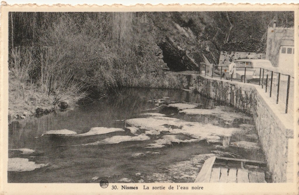 NISMES -  Uitgang Zwart Water, Envoi, Non affranchie, Namur