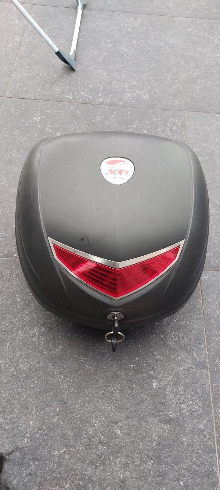 motor/brommerkoffer inc bevestigingsplaat, Motos, Enlèvement, Utilisé