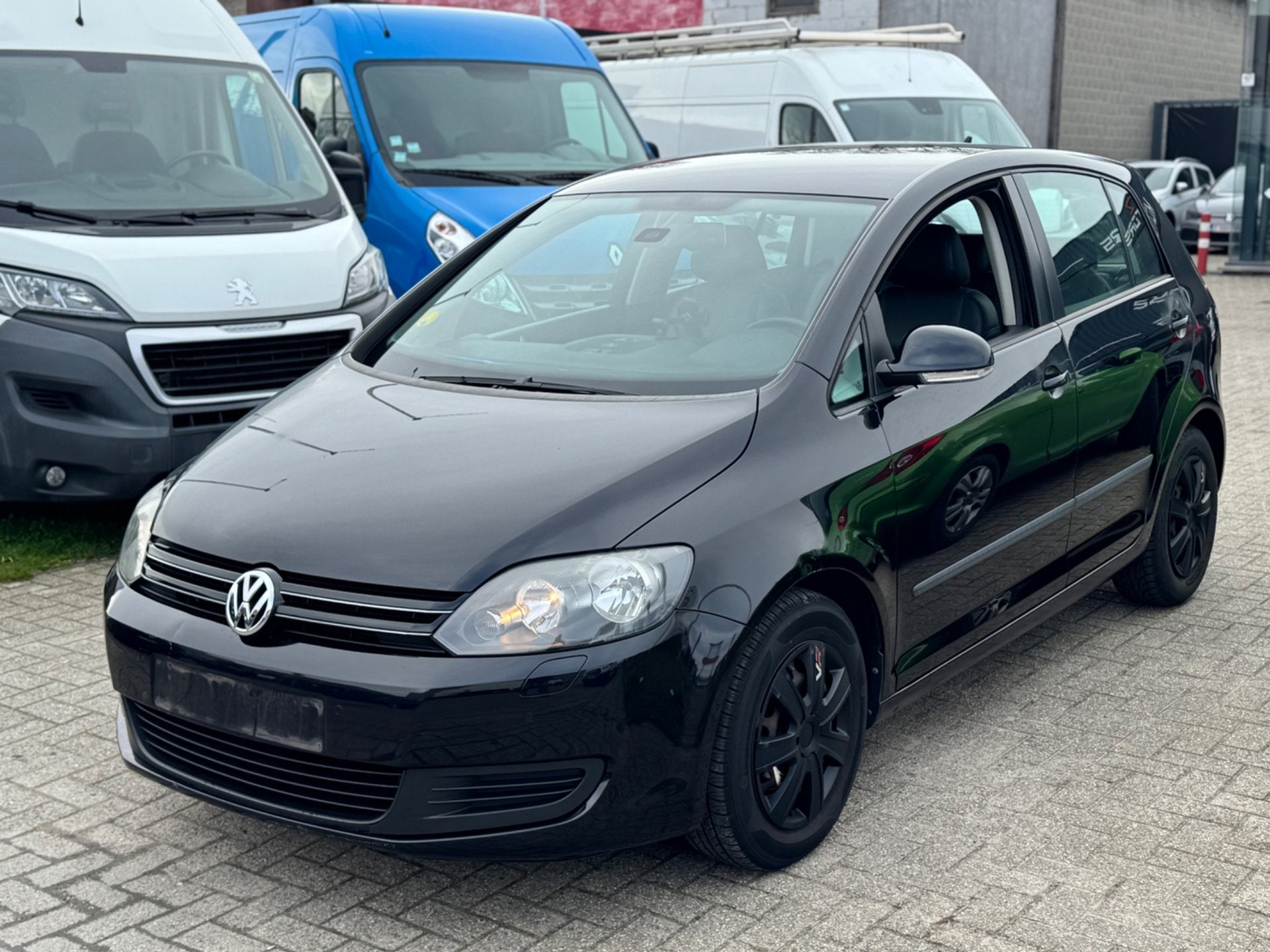 VW Golf Plus | Benzine | Airco, Auto's, Euro 5, Gebruikt, 1337 kg, Zwart