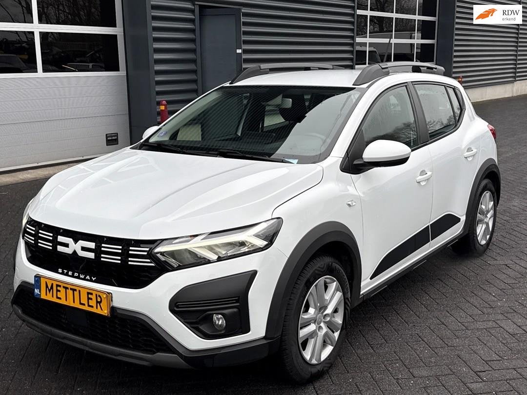 Dacia Sandero Stepway 1.0 TCe 90 Expression, navigatie, trek, Auto's, Dacia, Euro 6, 91 pk, 67 kW, Wit