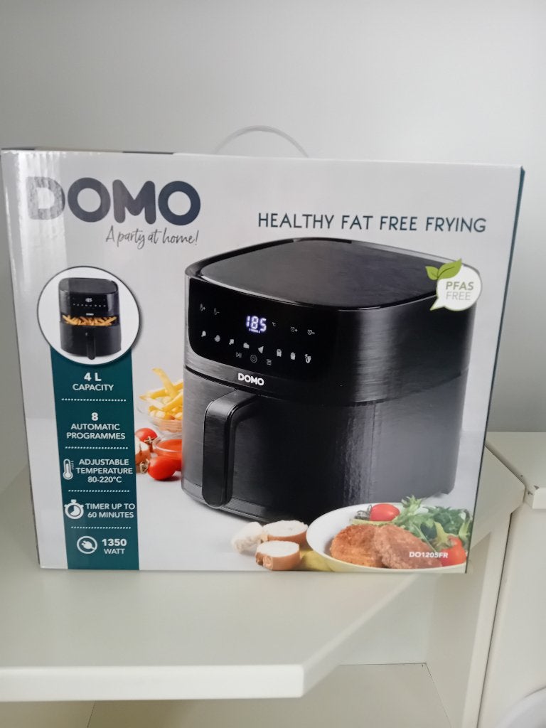 Friteuse saine Domo, Electroménager, 3 à 4 litres, Enlèvement ou Envoi, Neuf