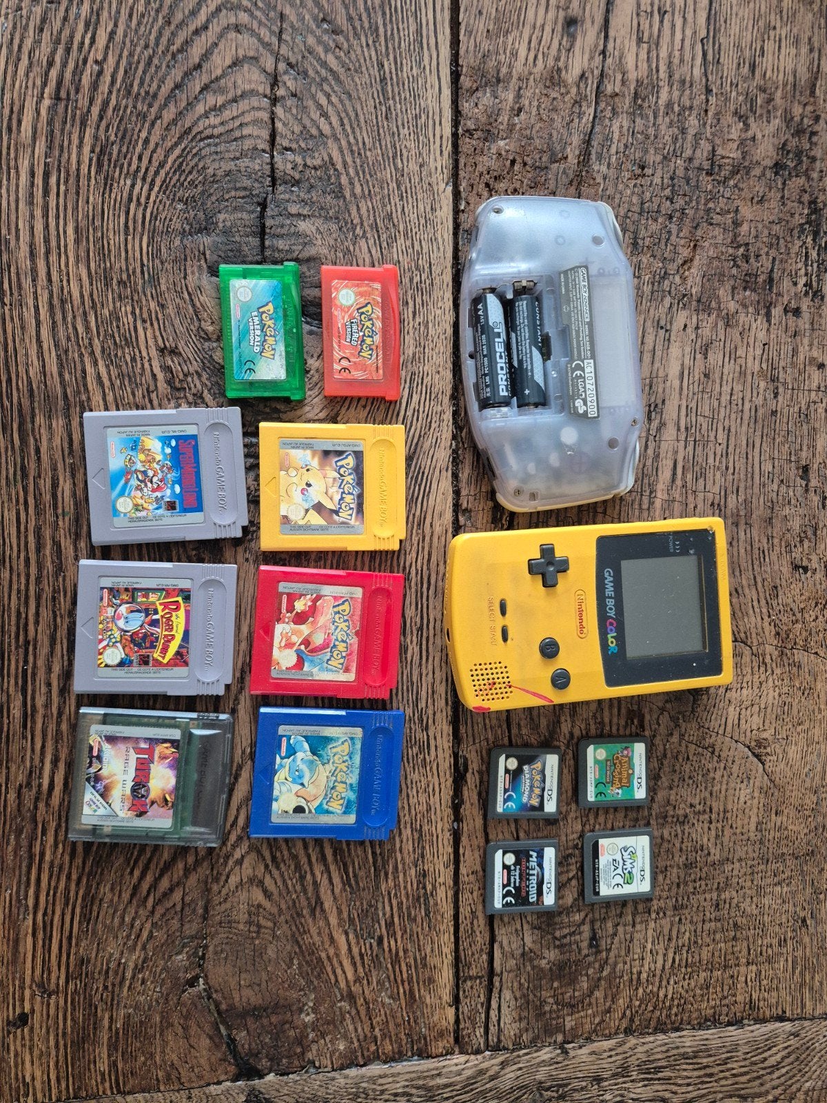 gameboy pokemon, Games en Spelcomputers, Ophalen, Gebruikt, Game Boy Color, Met games